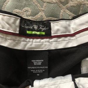 David Taylor golf shorts